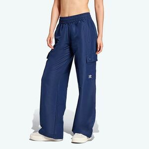 Adidas Originals Essentials Woven Cargo Jogger Pants Blue White IX9971 Women's S